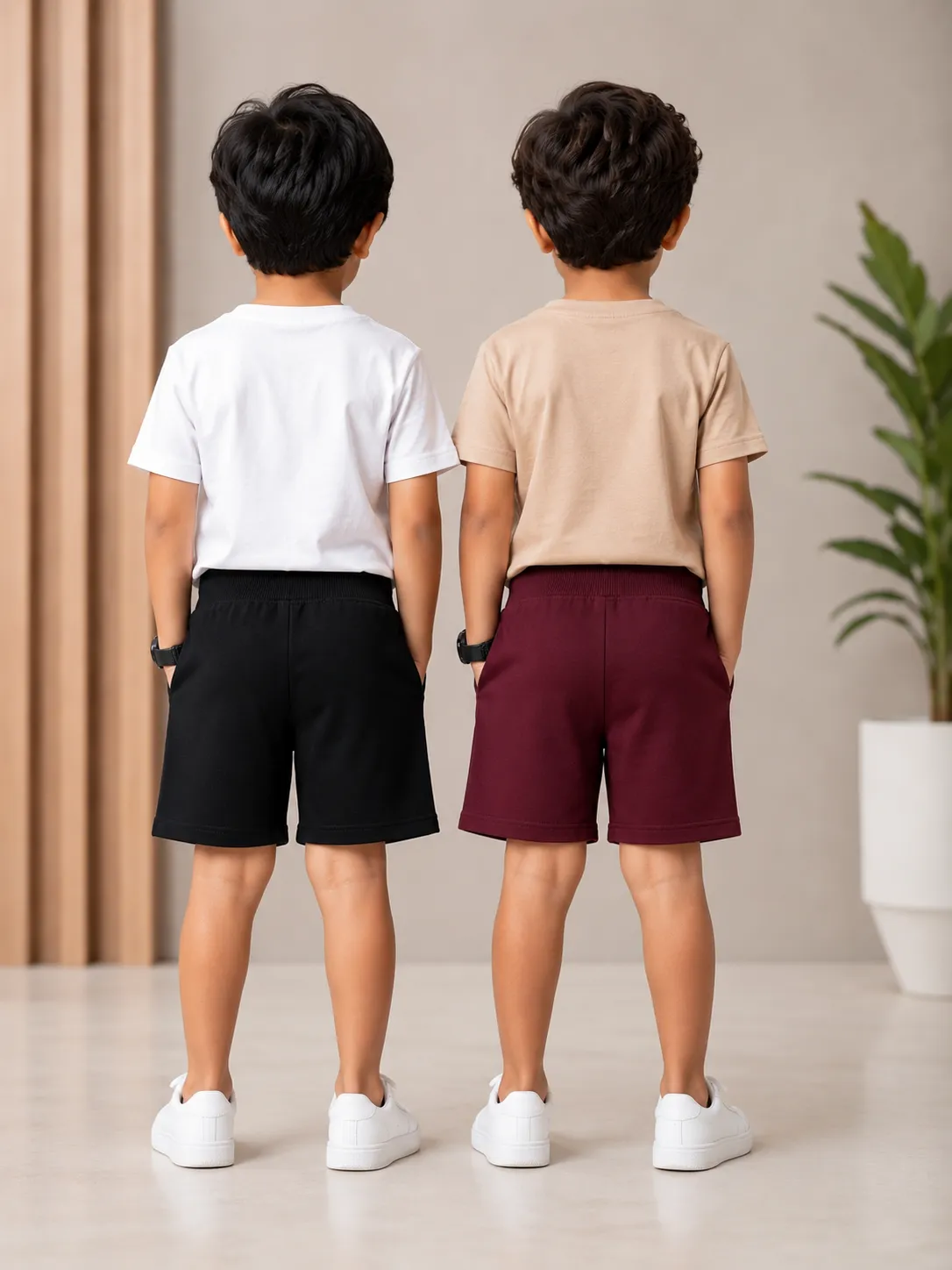 Chotu Motu Junior Boys shorts Pack of 2 Alternate