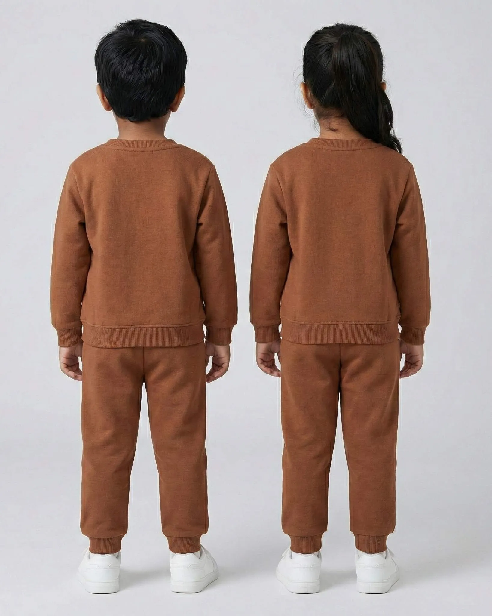 Doremon Unisex co-ord set  - Brown Alternate