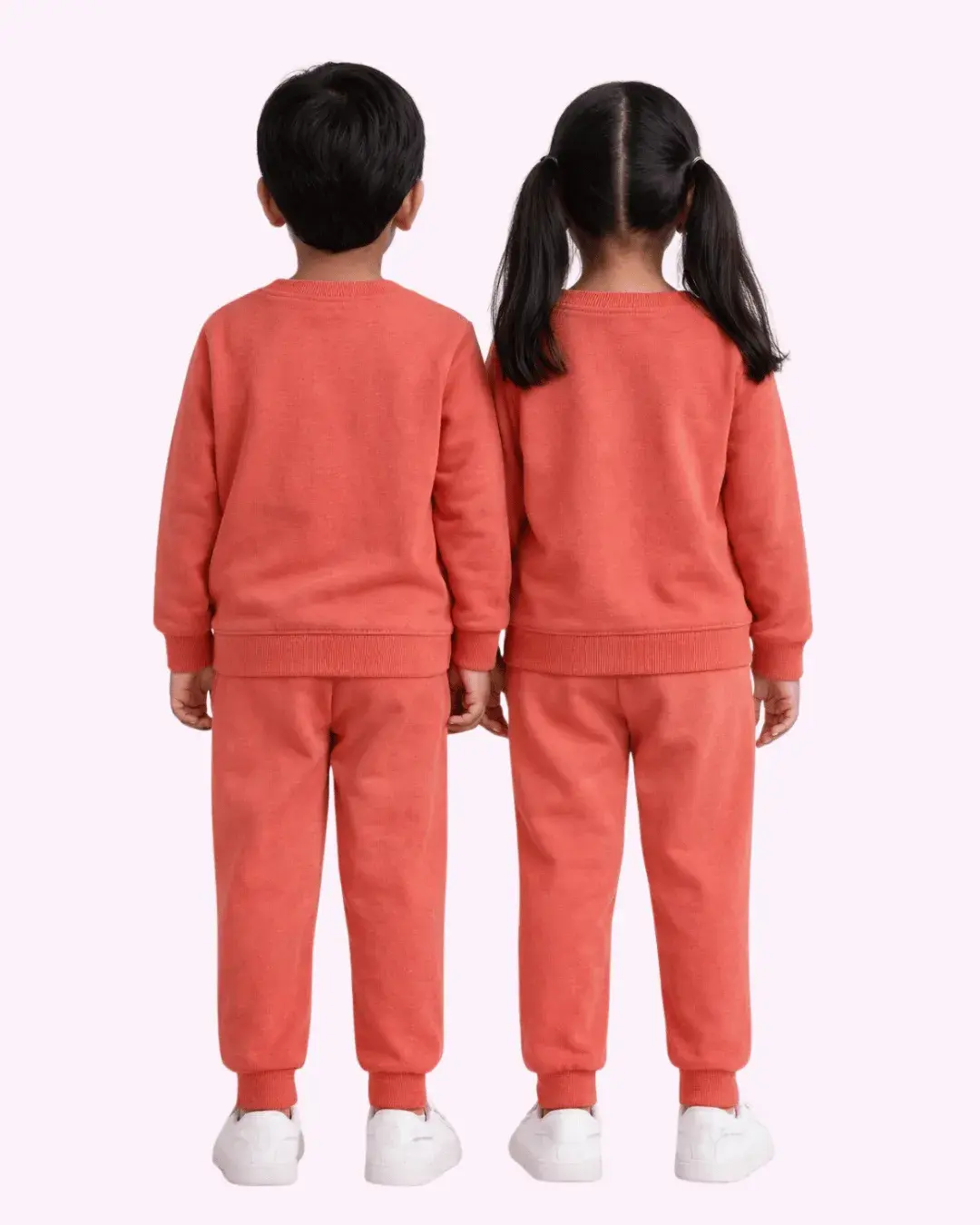 Doremon Unisex co-ord set  - Peach Alternate