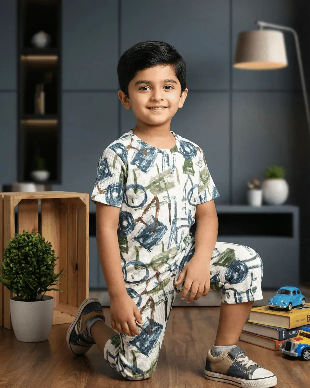 Naksh Boys Capri Set