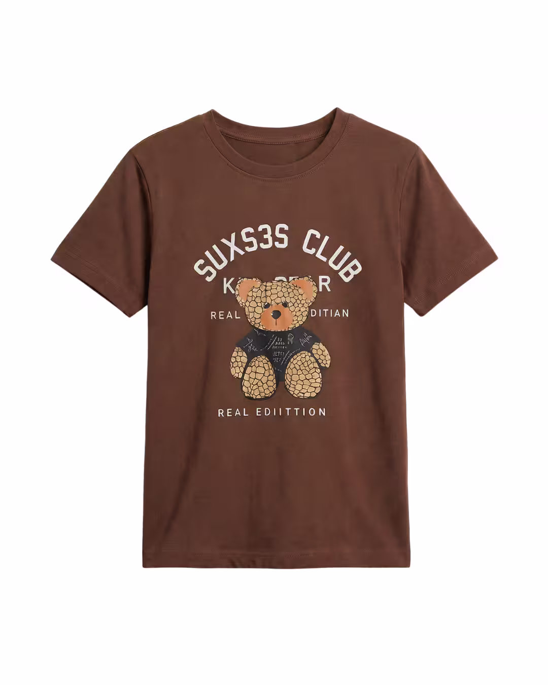 OLA Boys T-shirt - Brown Alternate