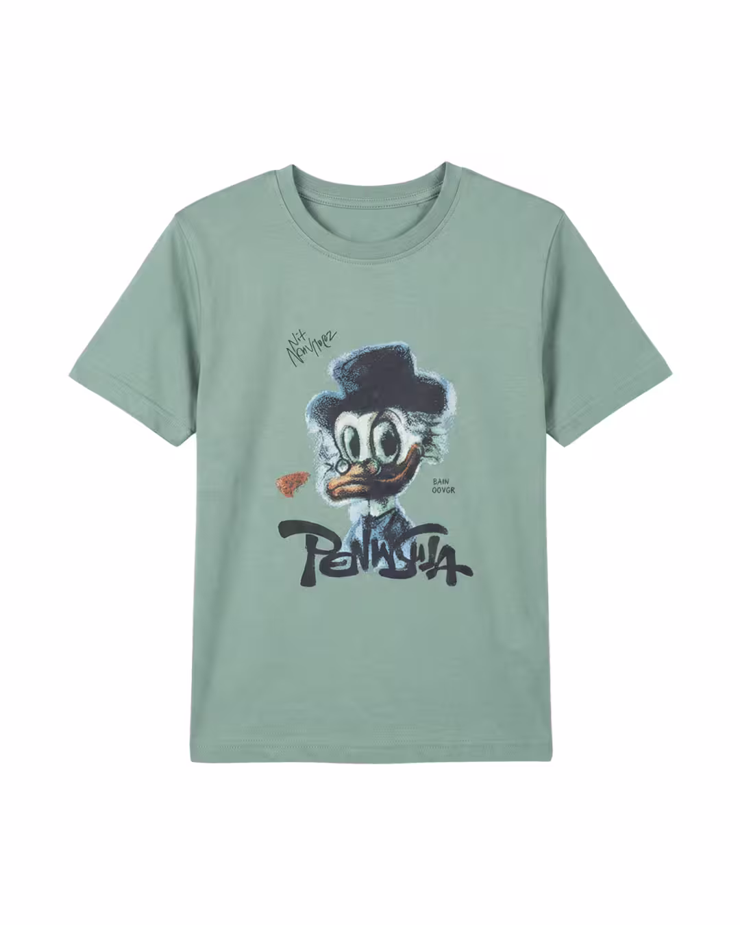 OLA Boys T-shirt - Neon Green Alternate