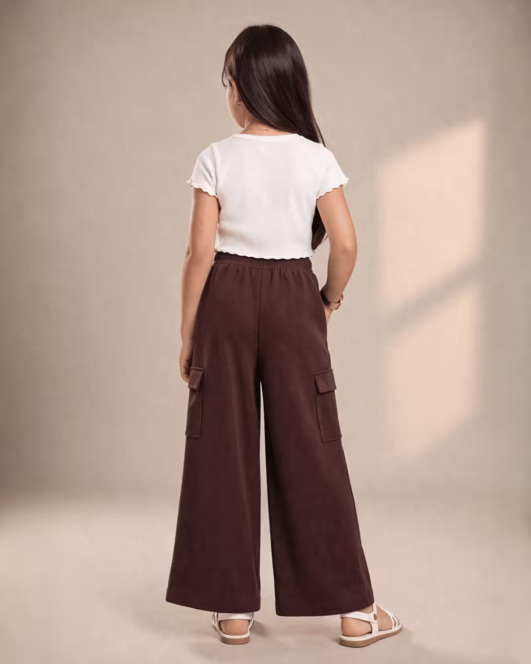 Peehal Girls Cargo Plazo  Alternate