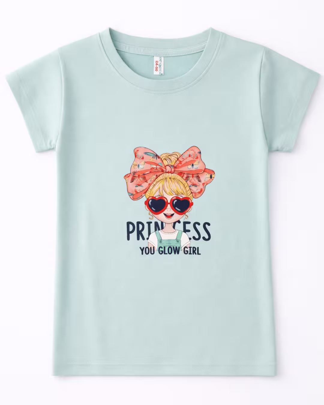 Pops Girls Tencil T-shirt - MINT Alternate