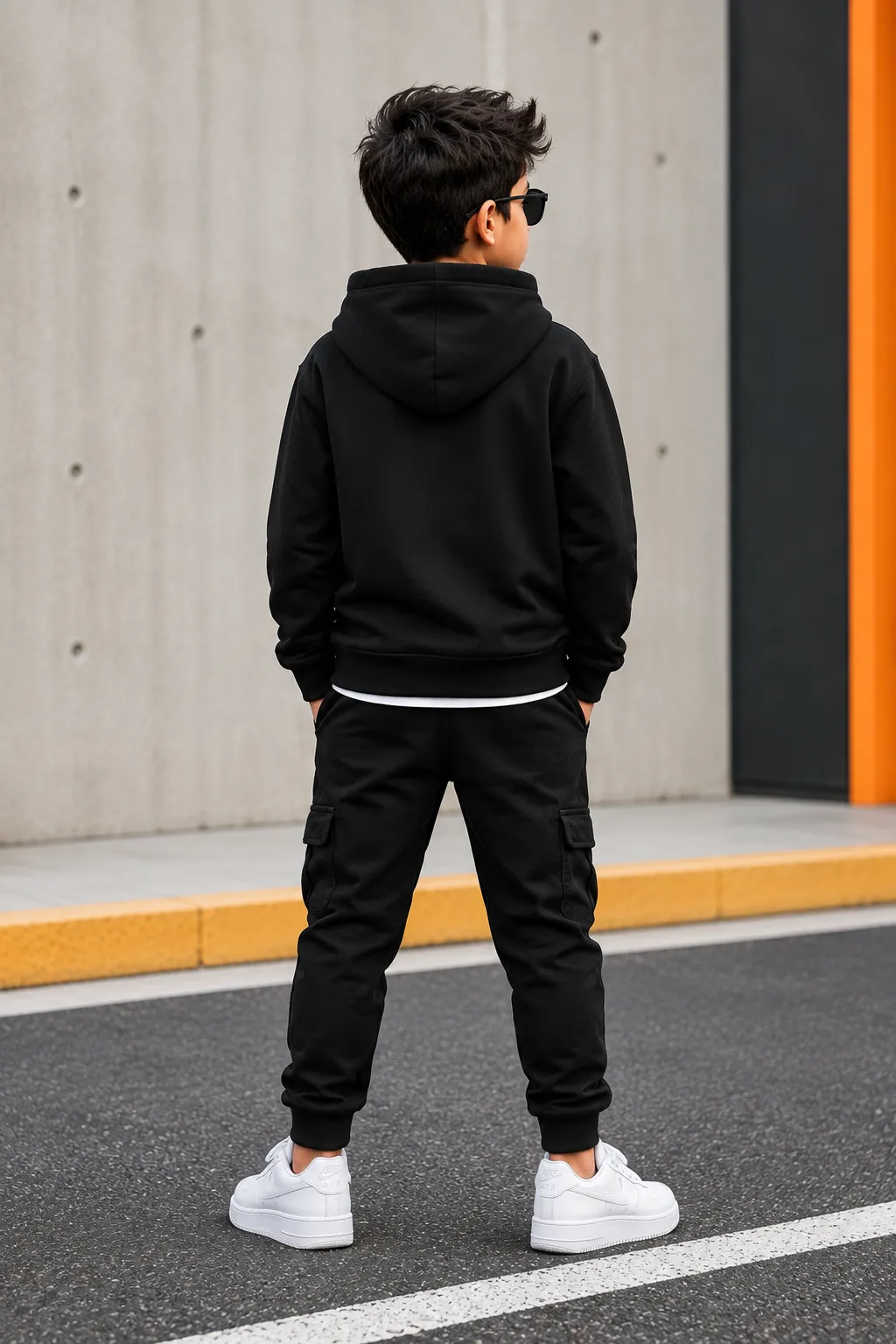 Ronaldo Boys Hoody Alternate