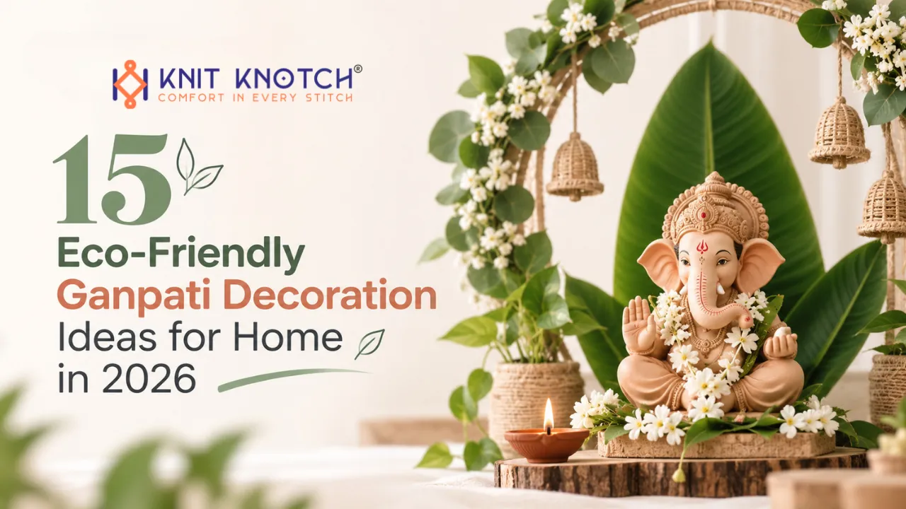 15 Eco-Friendly Ganpati Decoration Ideas for Home in 2026