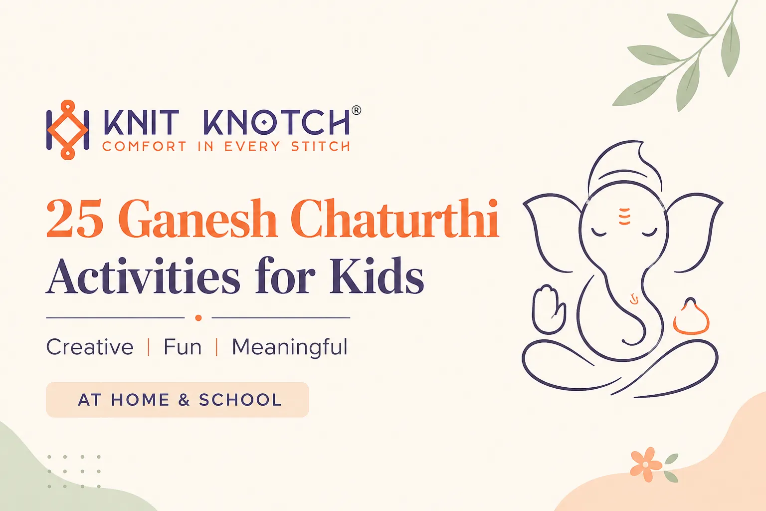 25 Ganesh Chaturthi Activities for Kids at Home & School