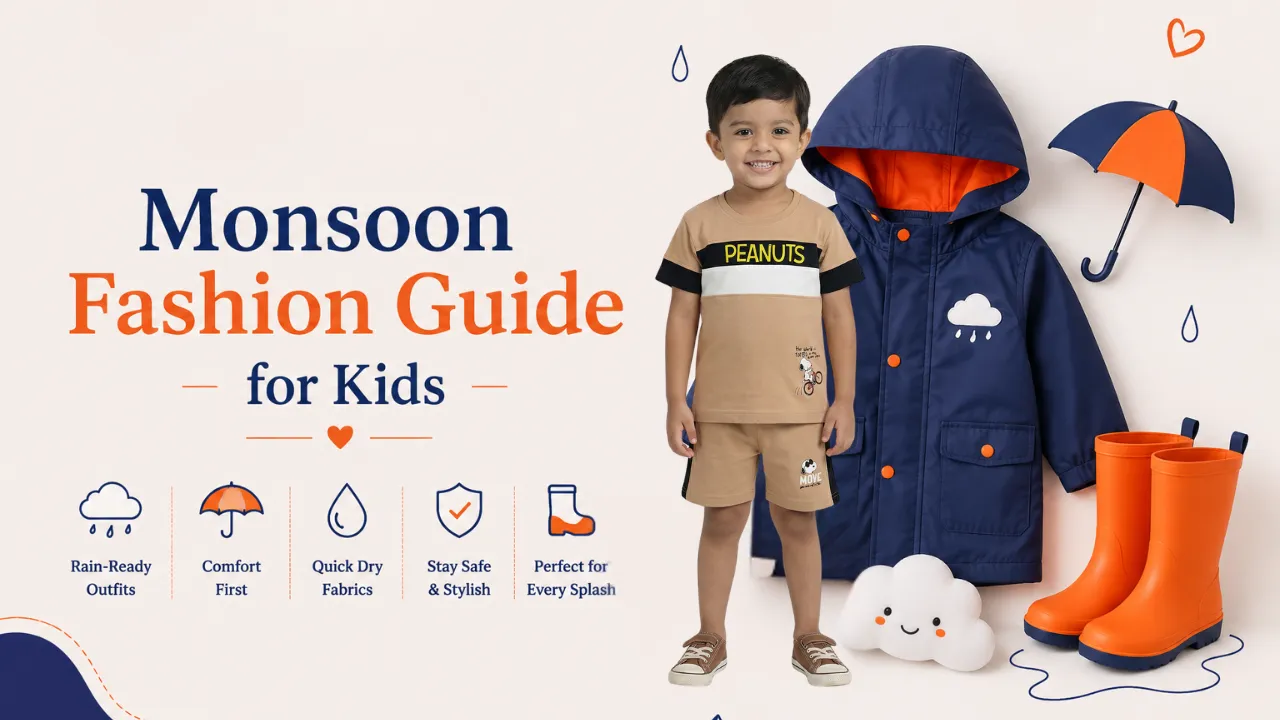 Monsoon Fashion Guide for Kids