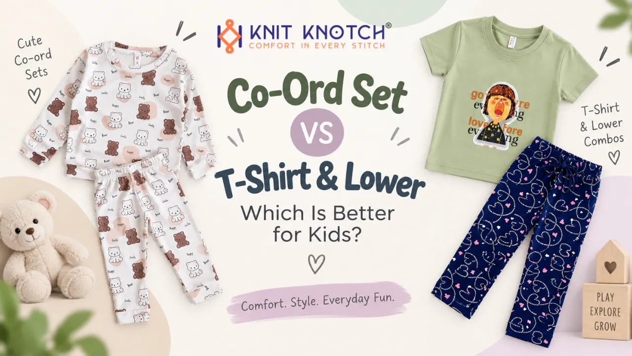 Co-Ord Set vs T-Shirt & Lower for Kids: Which Is Better?
