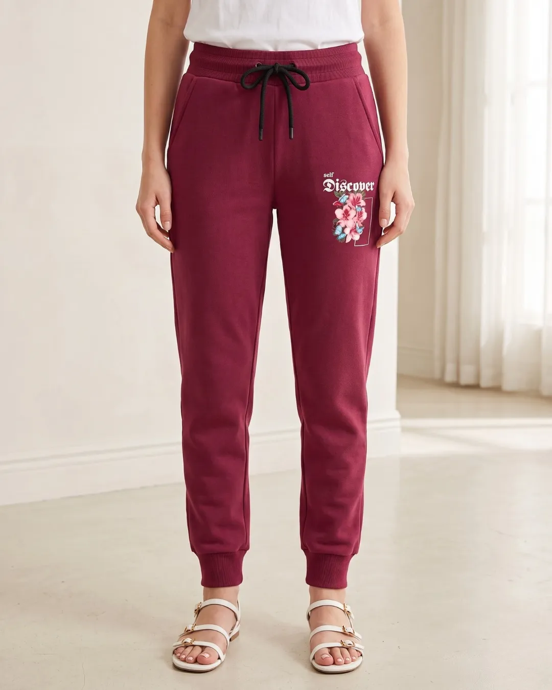 Girls Lower Combo Pack of 3 – Printed, Jogger & Casual Pants for Kids Alternate