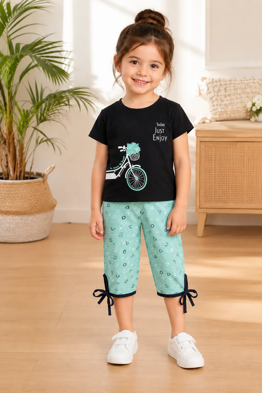 Molly Girls Capri Set