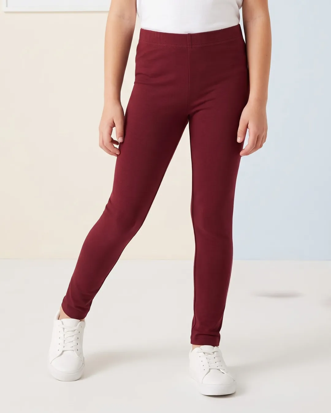 Sunshine Leggings Pack of 3 - Marron, Green, Blue Alternate